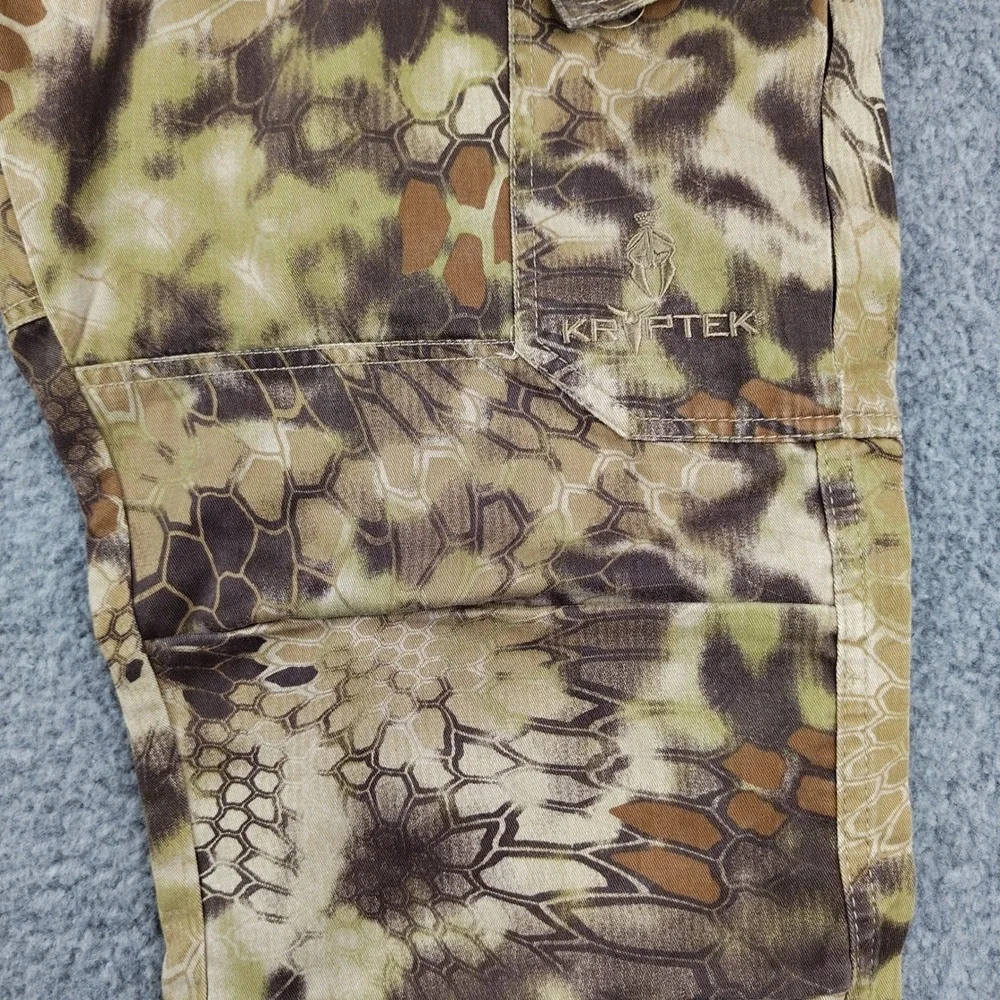 Kryptek Stalker Pants Mens XL Highlander Camo Cargo Tactical Outdoor